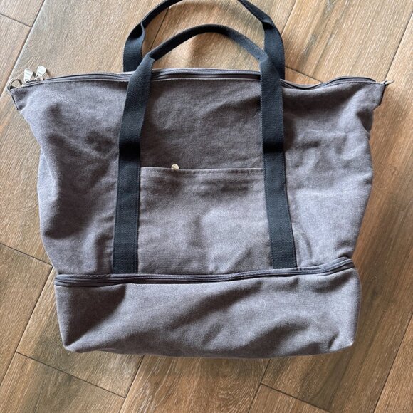 Lo & Sons Catalina Deluxe Large gray bag - Picture 5 of 13